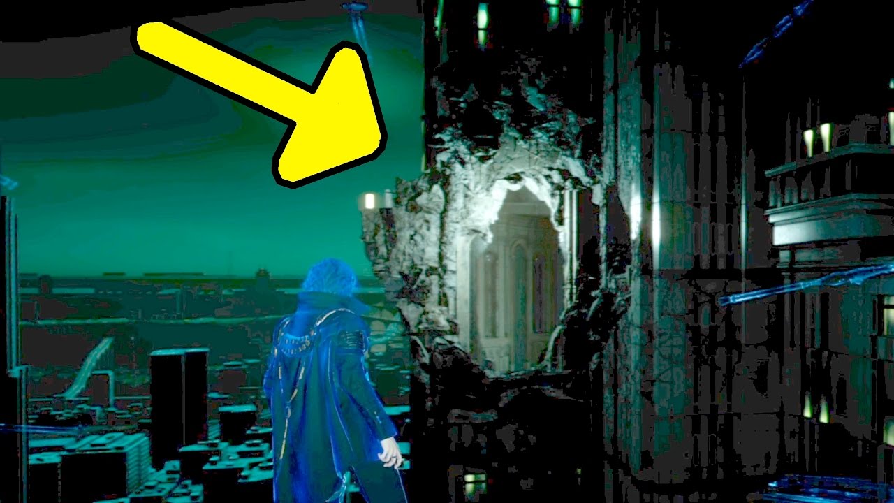 Final Fantasy XV: Exploring Insomnia Hidden Areas (via God Mode) FFXV