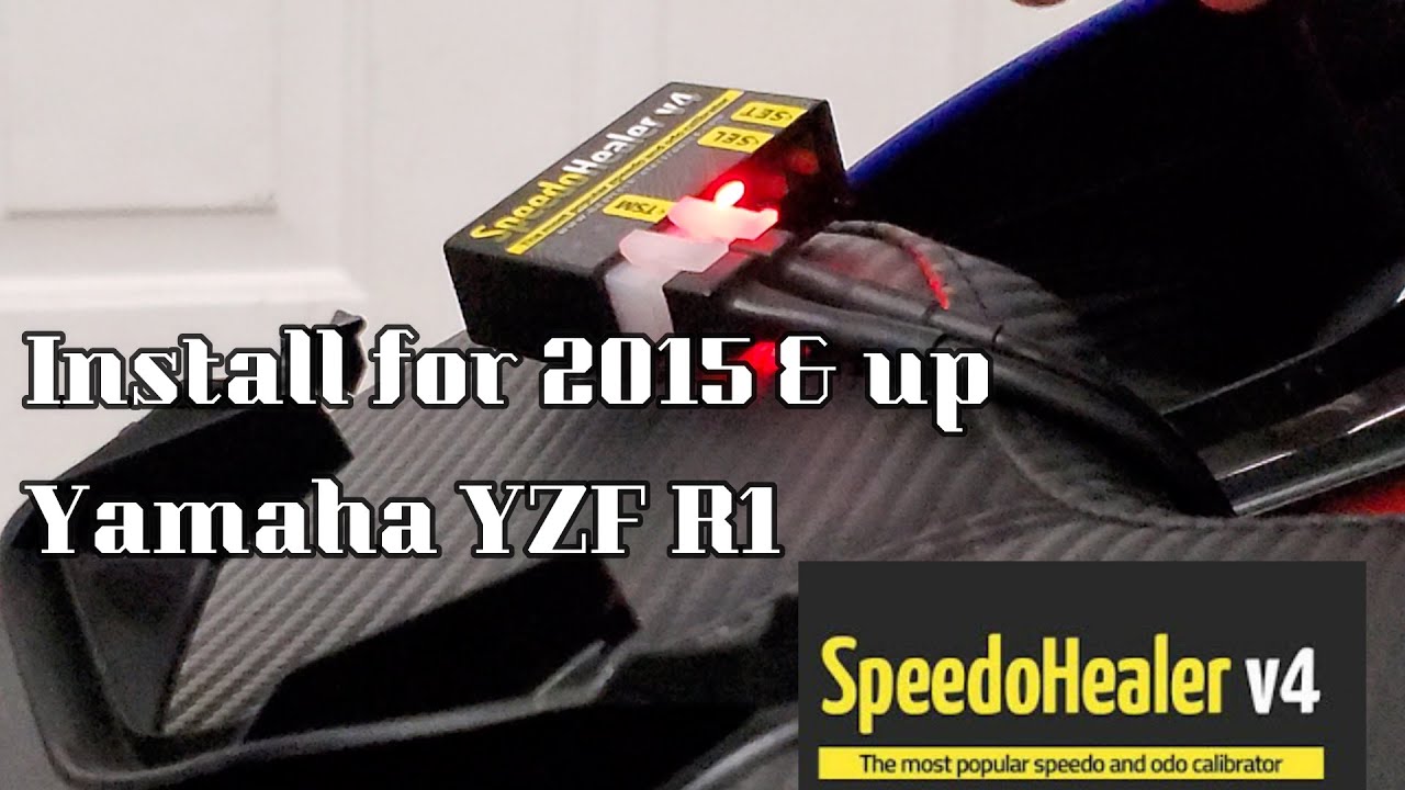 15 & up Yamaha R1 HealTech SpeedoHealer In