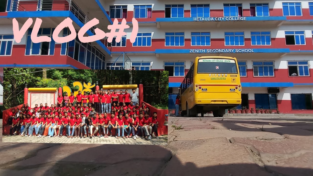 Short visit to zenith college from centrum academy (Hetauda-4)vlog #1❤️