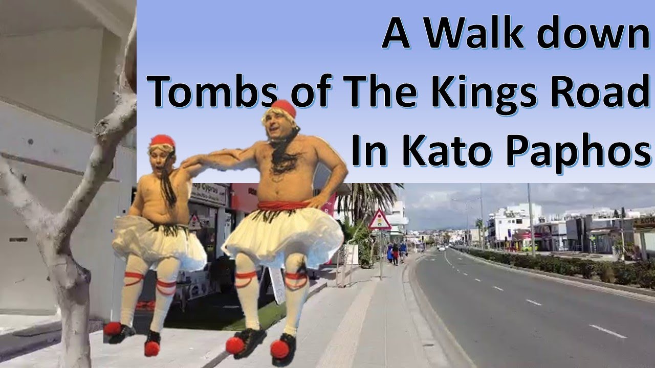 A Walk on Tombs of the Kings Road in Paphos Cyprus