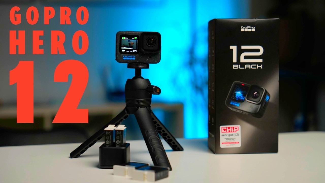 GoPro Hero 12 Unboxing und erstes Einrichten
