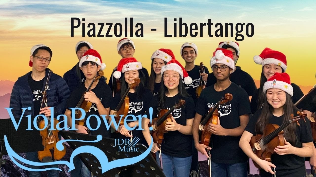 Libertango for Viola | Piazzolla Libertango performed by ViolaPower! | Viola Ensemble