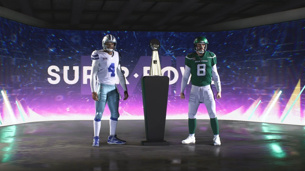 Madden NFL 24 - Dallas Cowboys Vs New York Jets Simulation PS5 All-Madden SuperBowl 58 Predictions