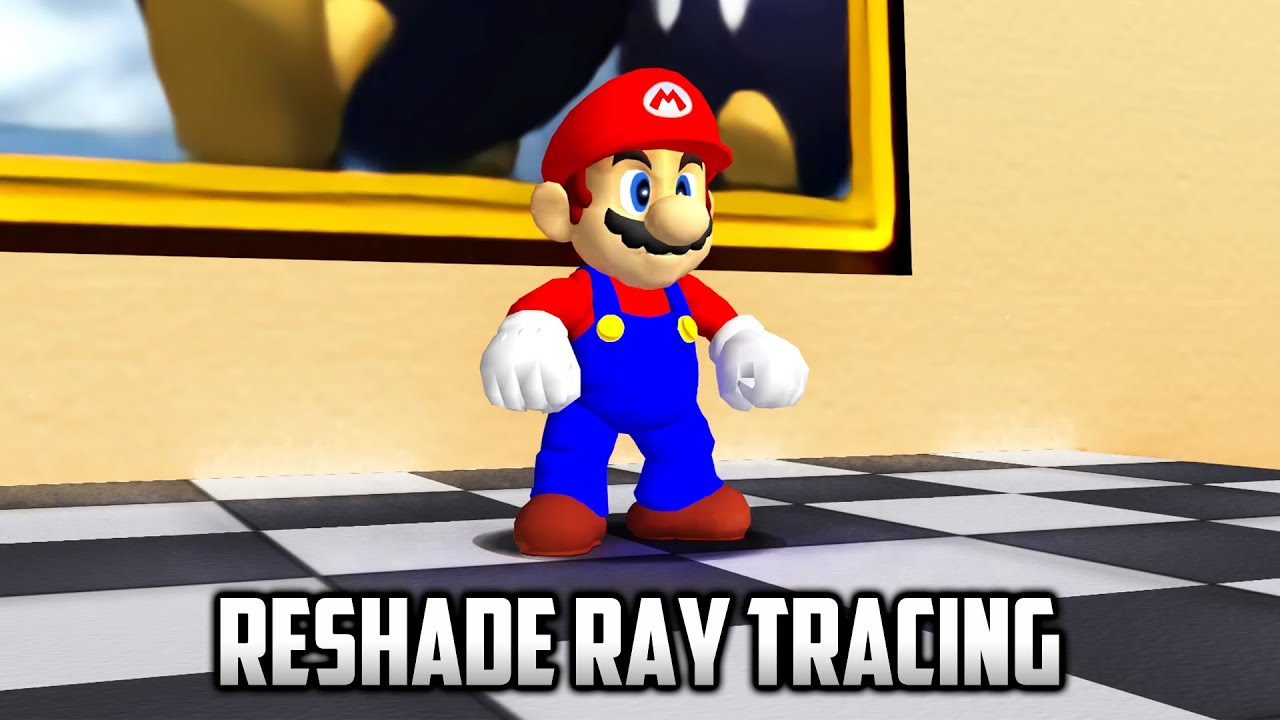 ⭐ Super Mario 64 PC Port - DX12 Reshade Ray Tracing shader