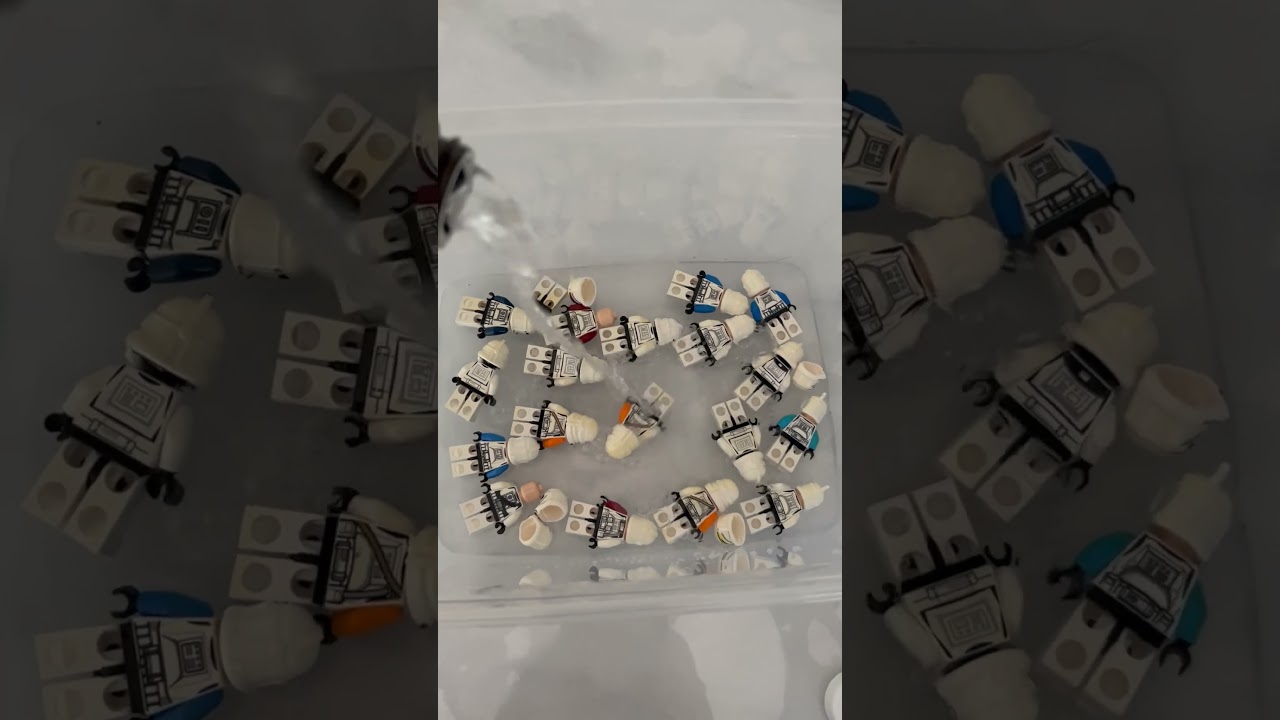 Как исправить пожелтение кубиков Lego