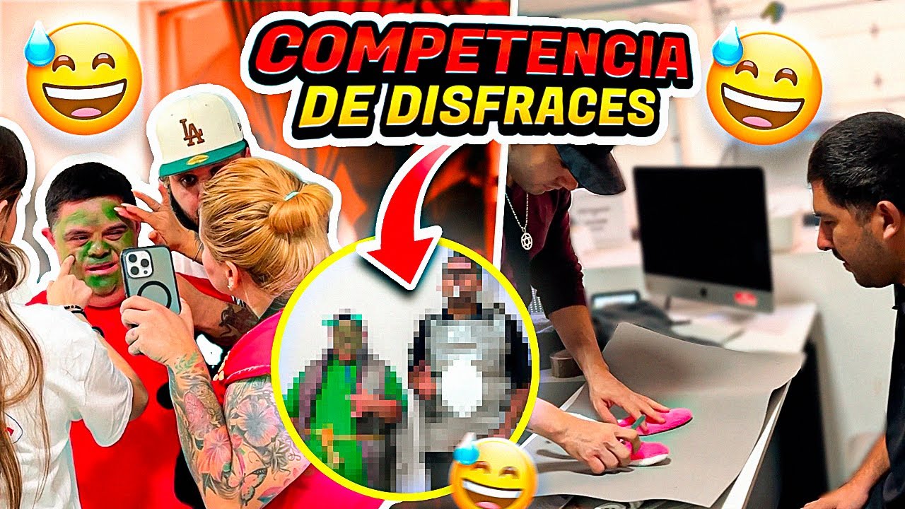 Dos equipos se ENFRENTAN por el MEJOR DISFRAZ