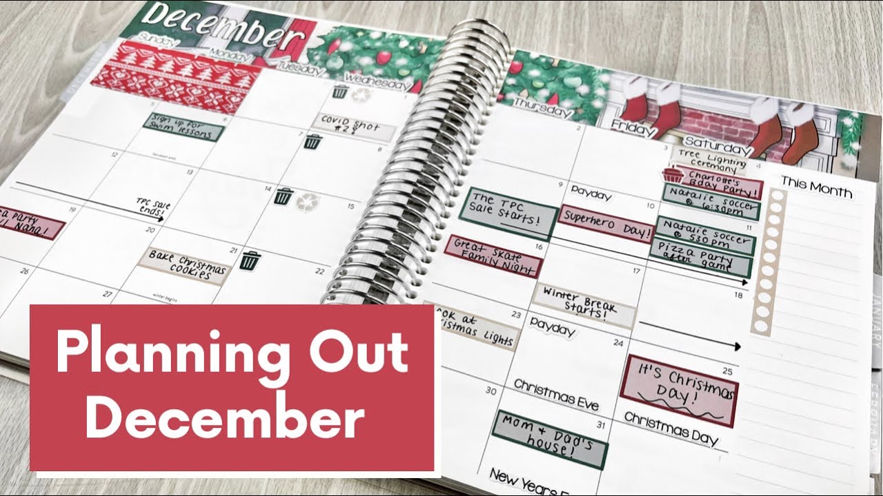 Planning Out My Month | Erin Condren LifePlanner