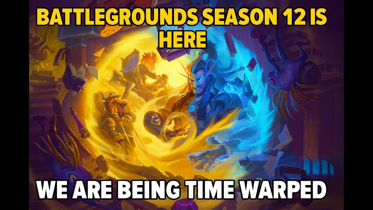 We are getting Time Warped! The New Hearthstone Battlegrounds season is up us!