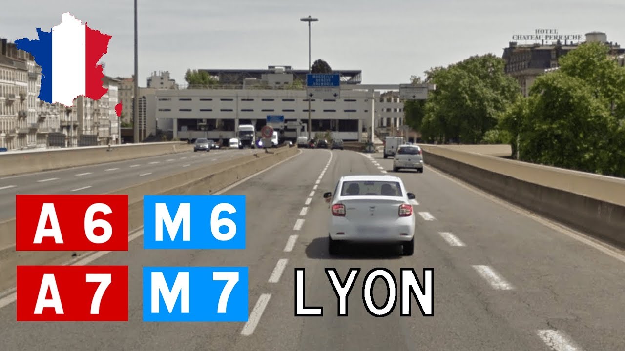 France (F): A6/M6 & M7/A7: Lyon (2019)