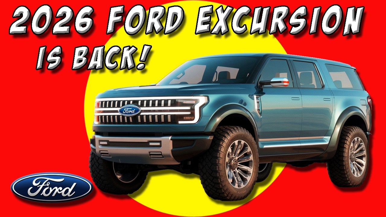 Ford Excursion 2026 года &mdash; возвращение тяжёлых внедорожников: дата выхода и цены