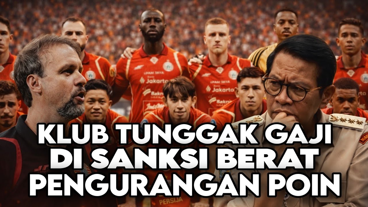 PERSIJA NUNGGAK GAJI PEMAIN❗PEMAIN SPEAK UP DI SURAT PERPISAHAN‼️