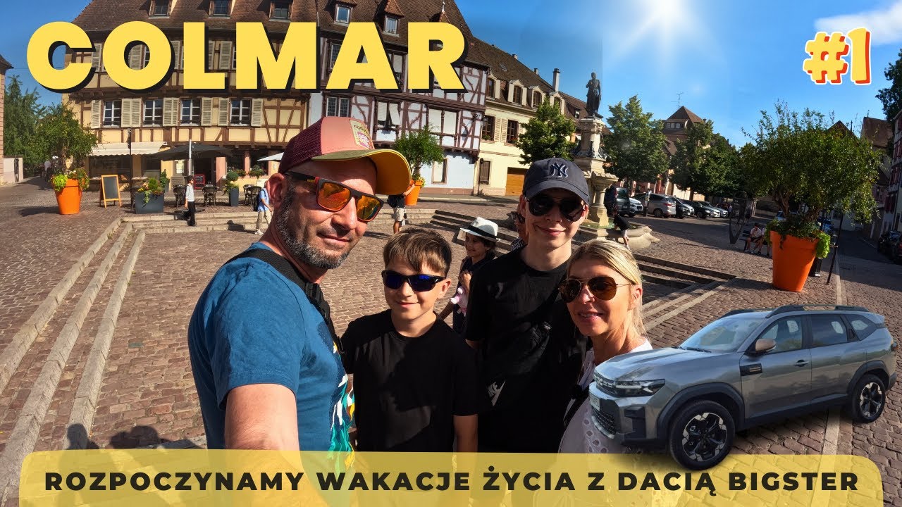Colmar, pakowanie, Rozpoczynamy wakacje życia z Dacią Bigster