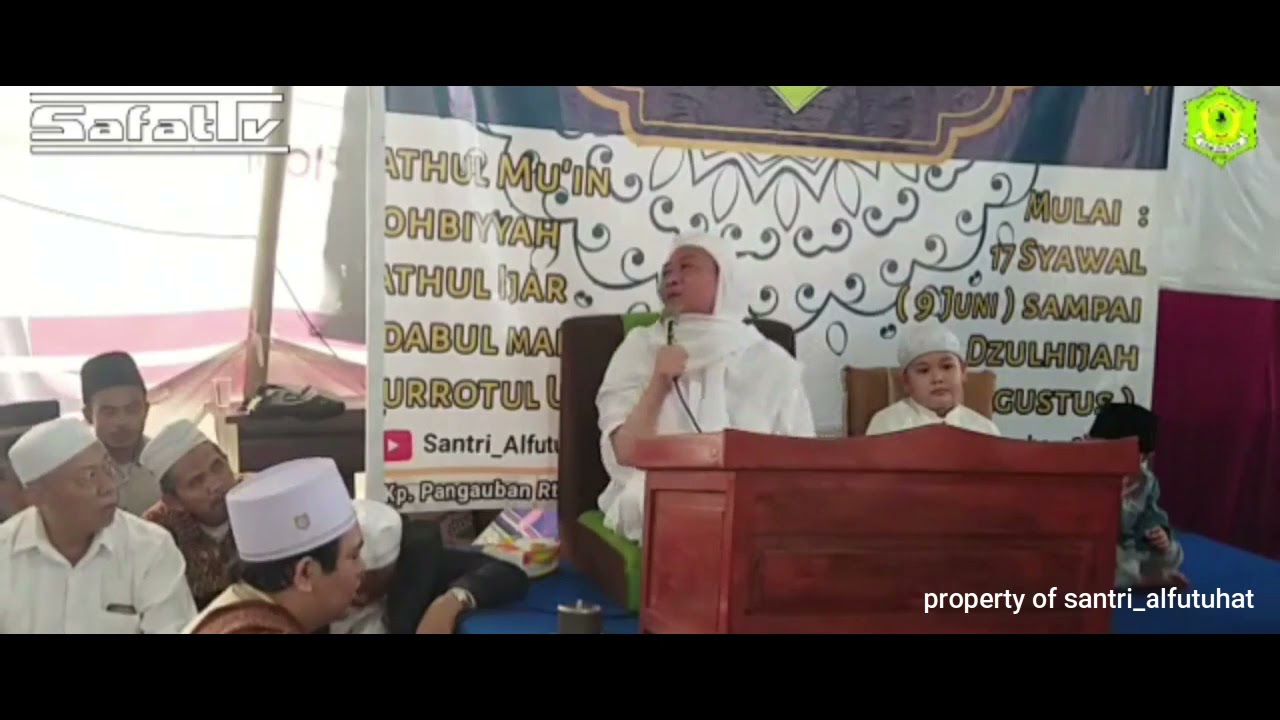 CERAMAH LENGKAP SAAT ABUYA UCI  KE AL-FUTUHAT