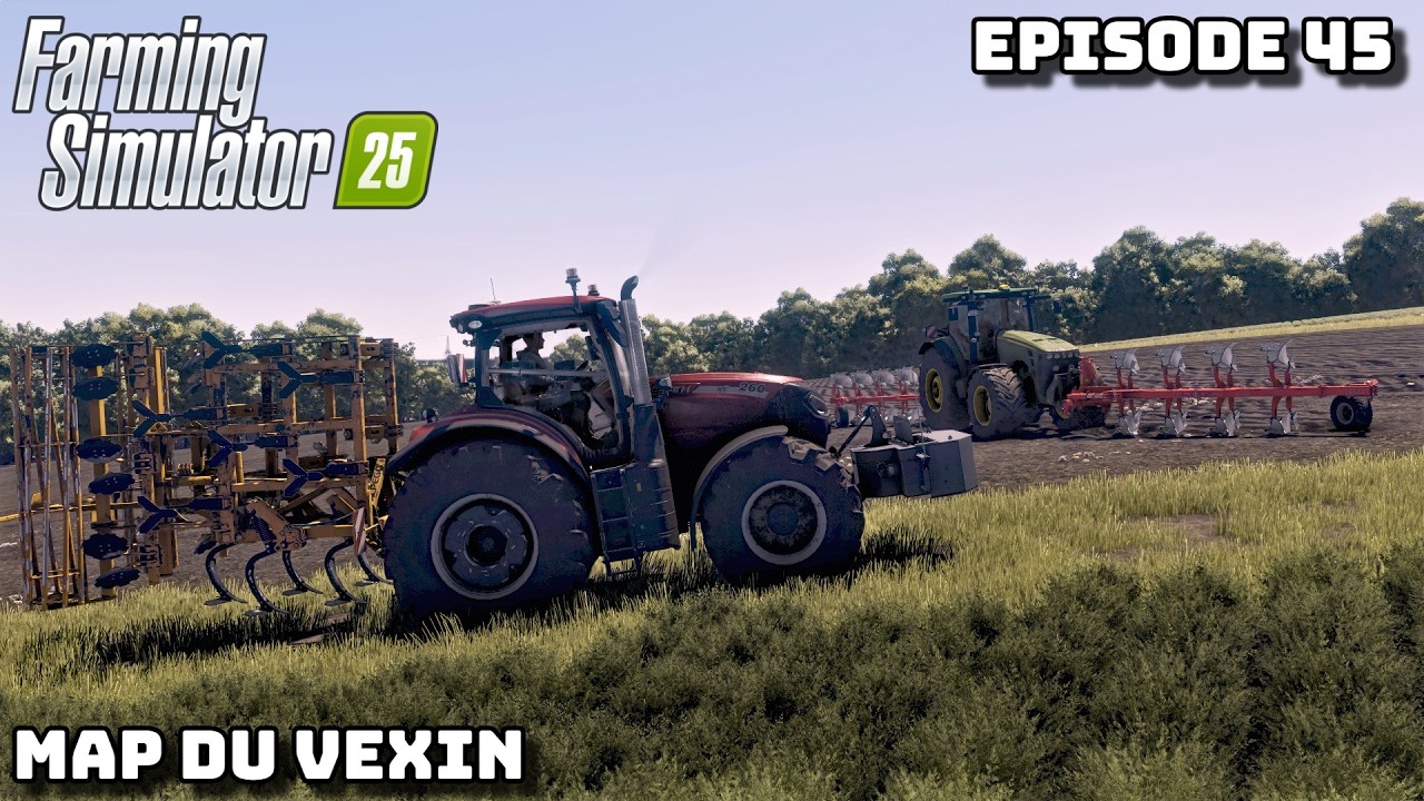🚜 EPANDAGE DE LISIER DANS LA PRAIRIE ET PRÉPARATION DES TERRES POUR LES BLÉS 🌾💪| Episode 45 | FS25