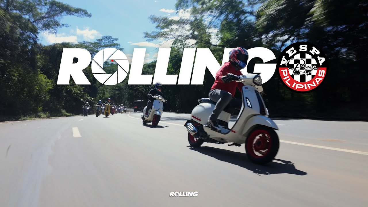 ROLLING - Vespa Racing Pilipinas | 4k