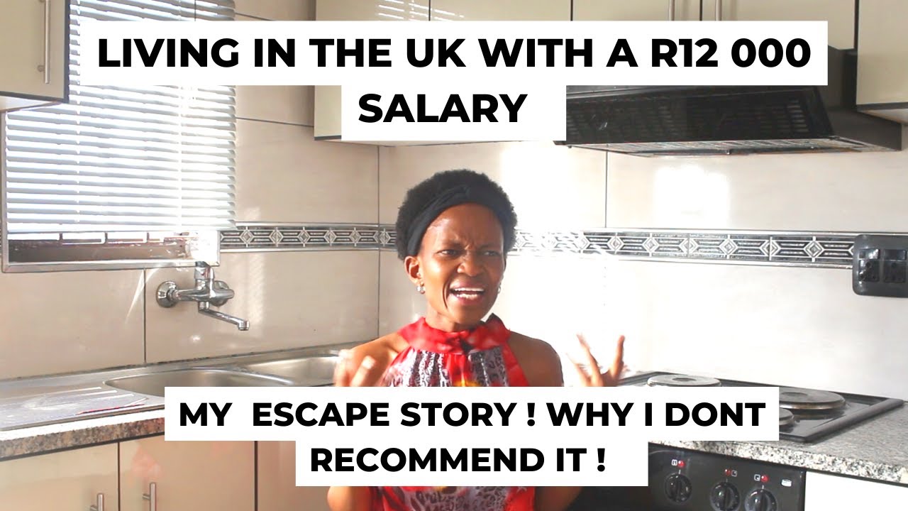 Living in the UK with a R12 000 Salary I  I don't recommend moving to the UK