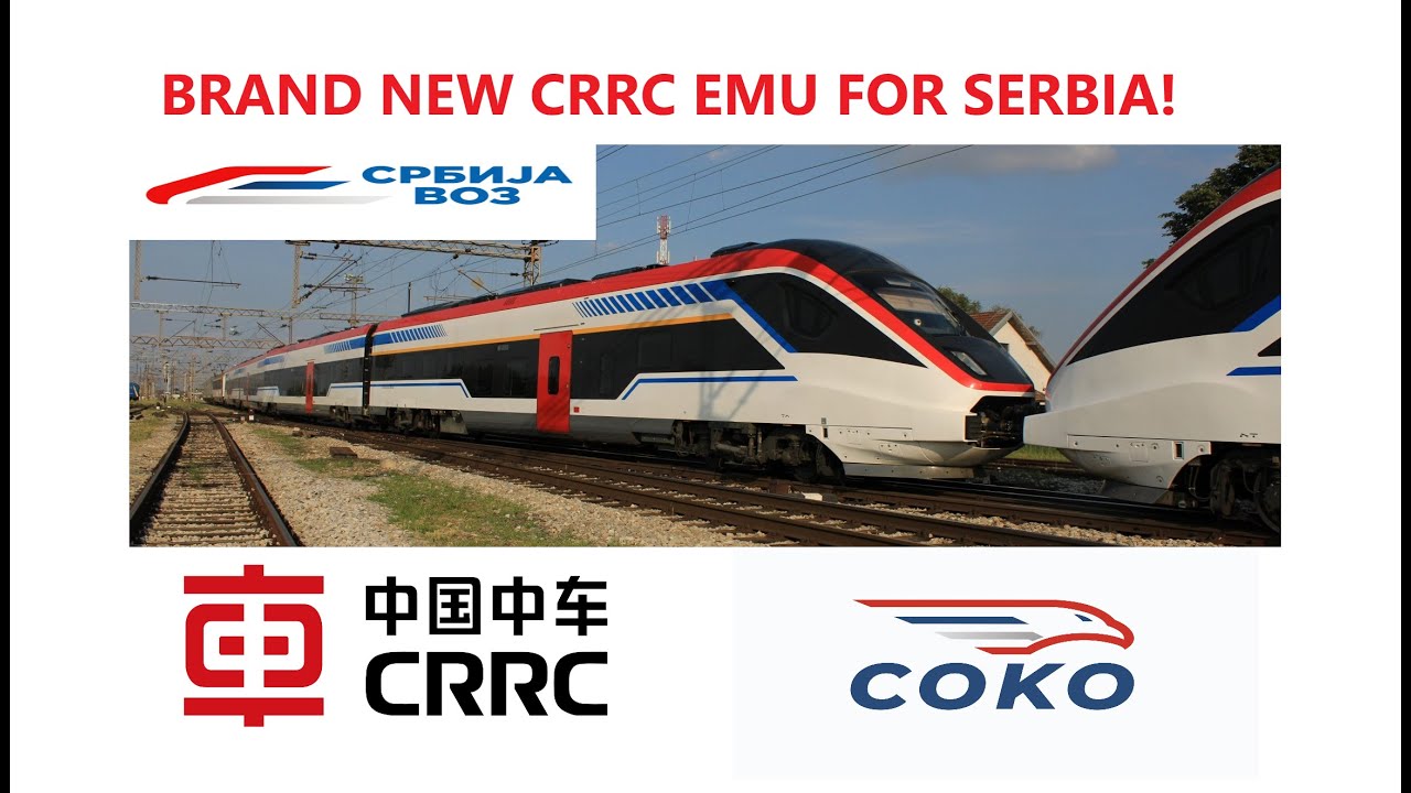 New Chinese CRRC EMU for Srbija Voz in Croatia, prvi sezonski vlak 1840 Vukovar - Split, transformat