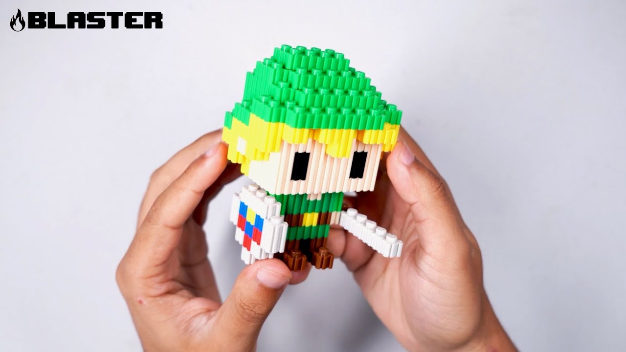 Tutorial ⚡ Como hacer a Link con Pixel blocks de Pix Brix