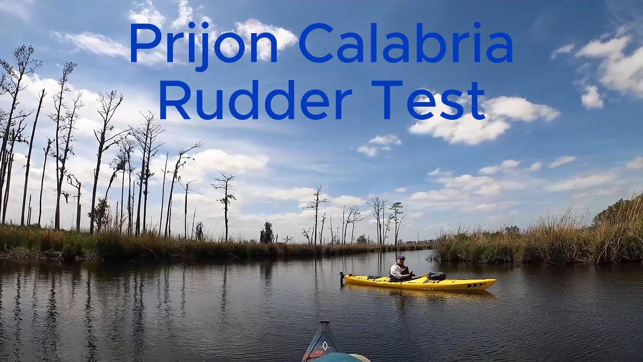 Prijon Calabria Rudder Test