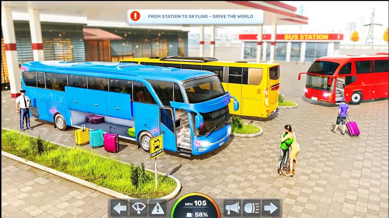 BUS SIMULATOR 4D - WORLD WIDE BUS SIMULATOR ULTIMATE | REAL BUS SIMULATOR 🚌 