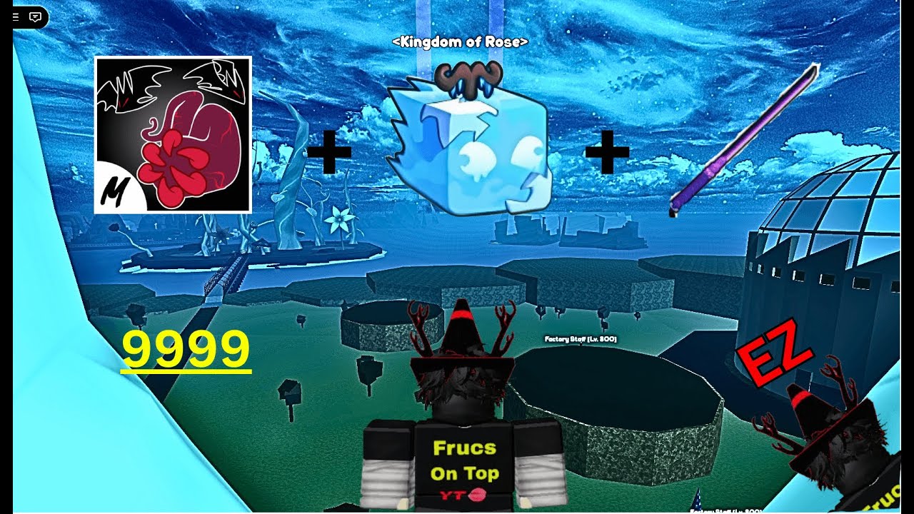 ICE + GRAVITY + SANGUINE ART PVP | BLOXFRUITS