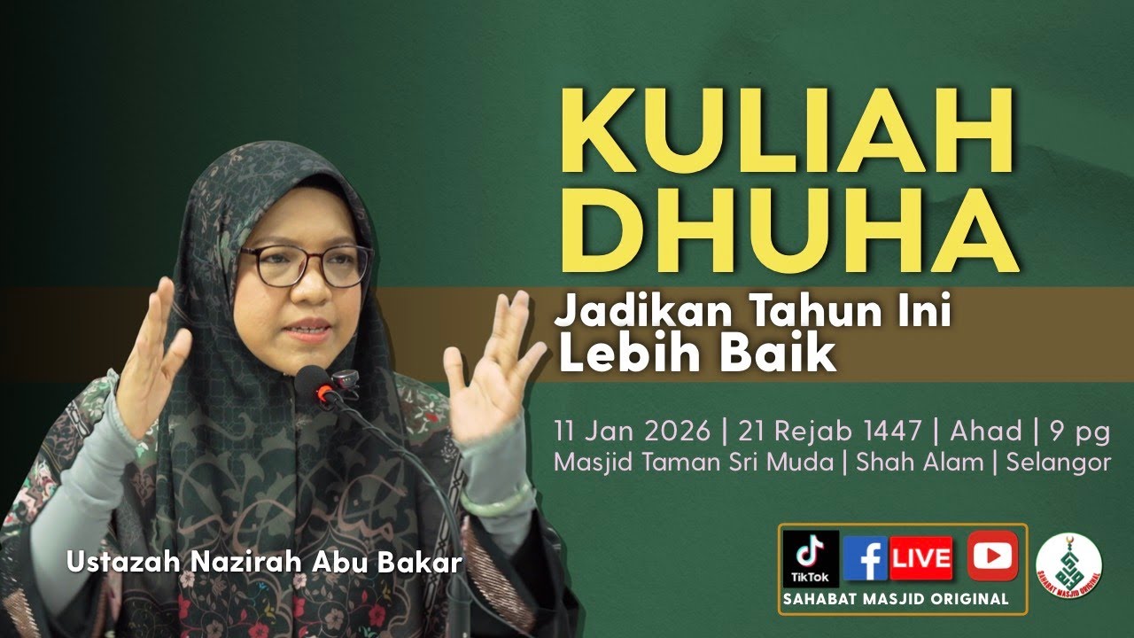 Ustazah Nazirah Abu Bakar - Jadikan Tahun Ini Lebih Baik