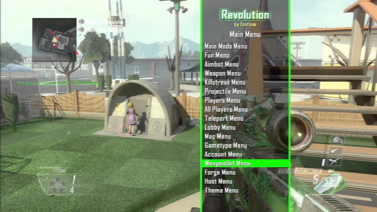 Kid freaks out when he get's mod menu