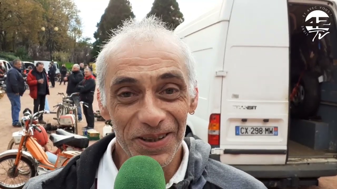 MARCH&Eacute; DE LA MOTO &agrave; Saint-Galmier