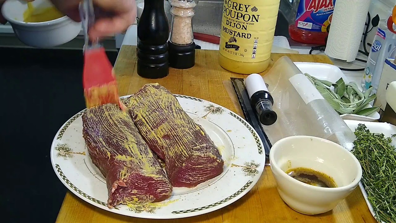 Sous-Vide Char Grilled Venison Backstrap!!         🦌🐃🦌🐃🦘🐃🐏🦌🐐🐿️🦙