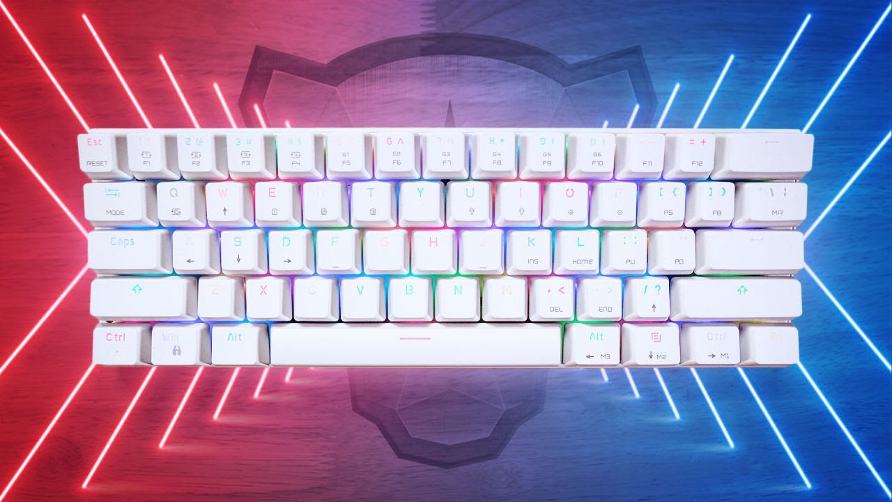 RGB. Wireless. Mechanical. Cheap. - Motospeed CK62