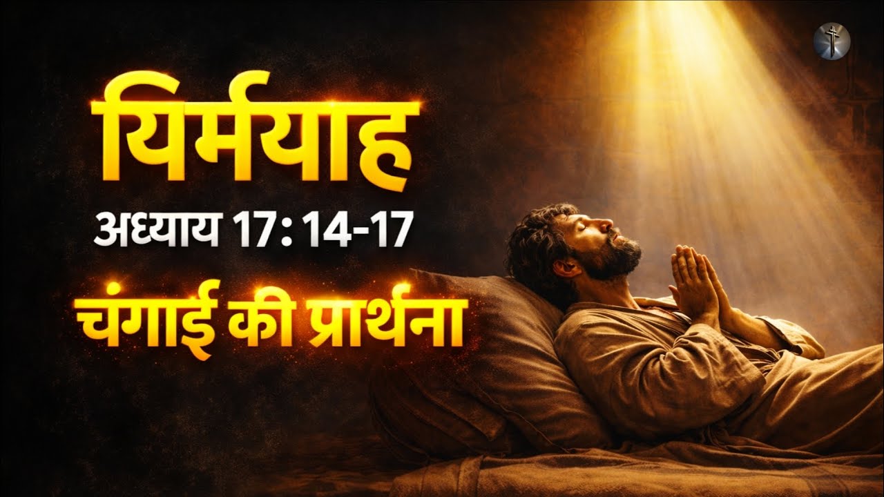 यिर्मयाह अध्याय 17:14-17 | चंगाई की प्रार्थना |  Powerful Healing Prayer Bible Verse।