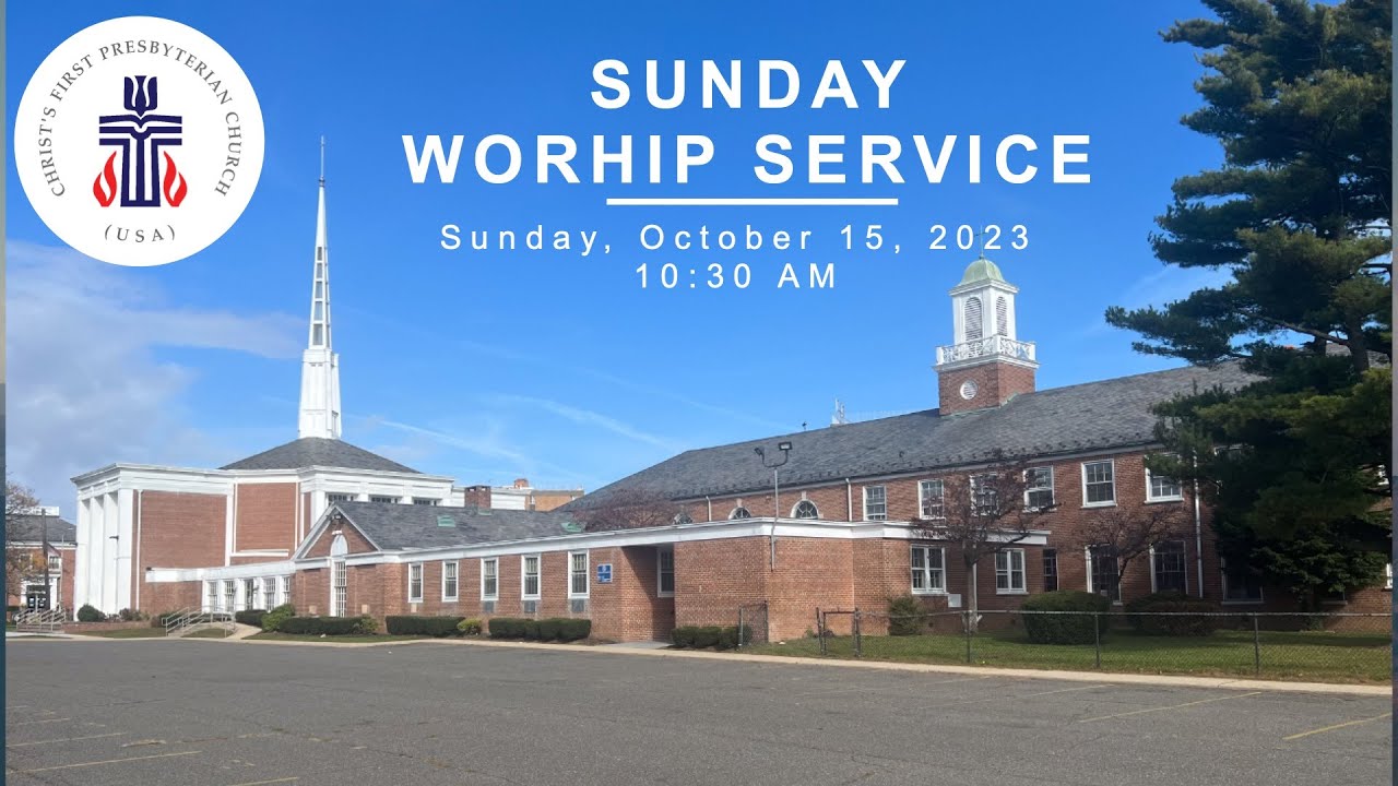SUNDAY WORSHIP SERVICE | 10/15/23 | Rev. Dennis Henderson 