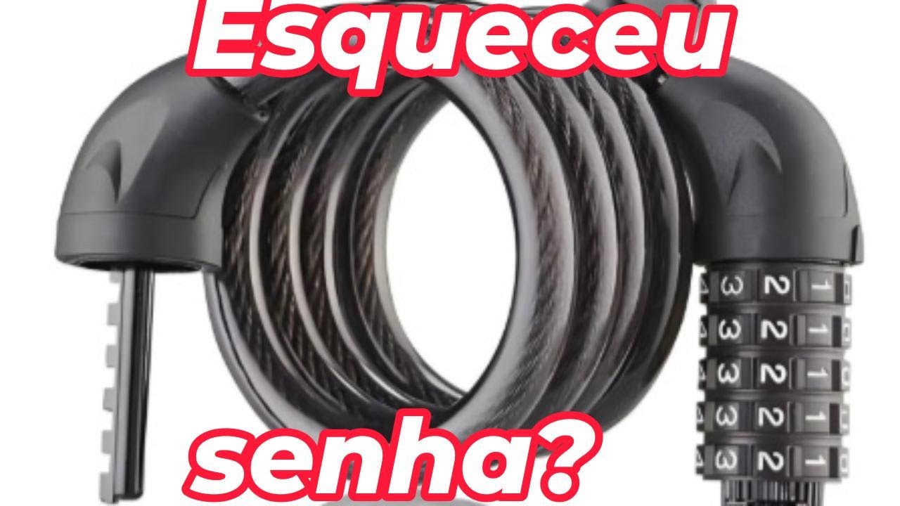 Esqueceu a senha? Aprenda a descobrir a combinação do cadeado