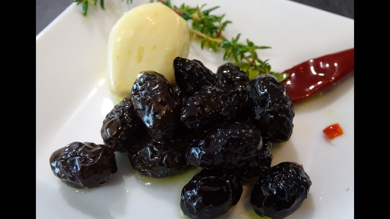 OLIVES NOIRES A LA GRECQUE