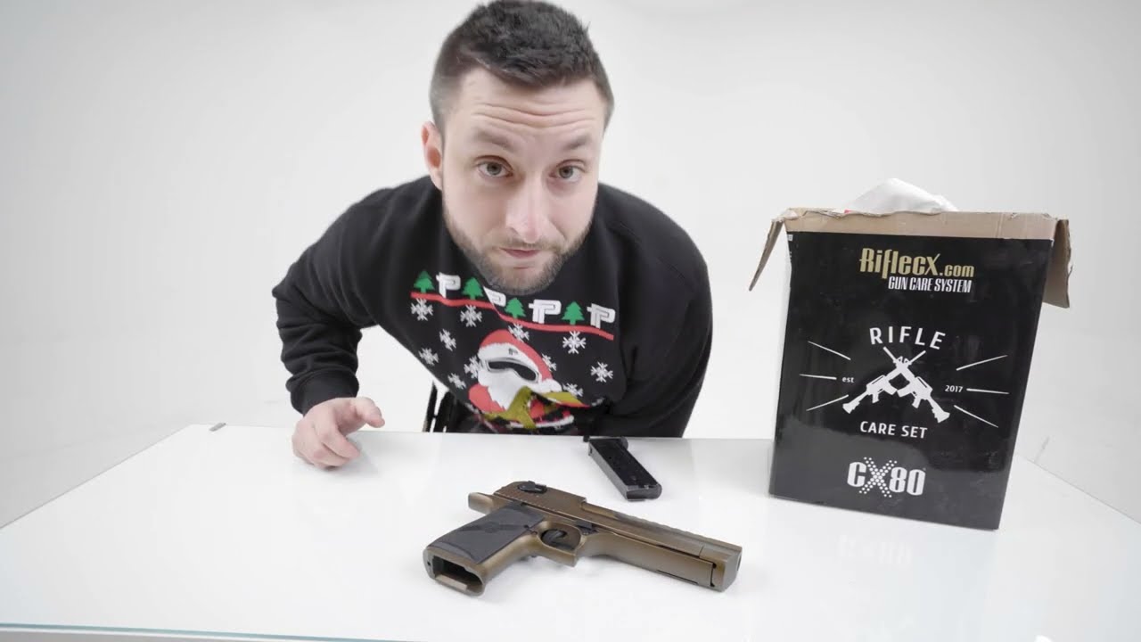Cleaning a Desert Eagle with RifleCX