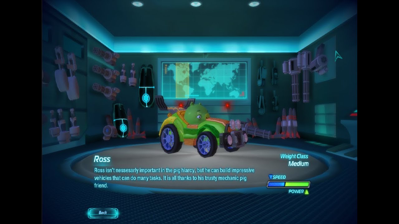 Cars 2: The Video Game Angry Birds Mod: Ross Showcase