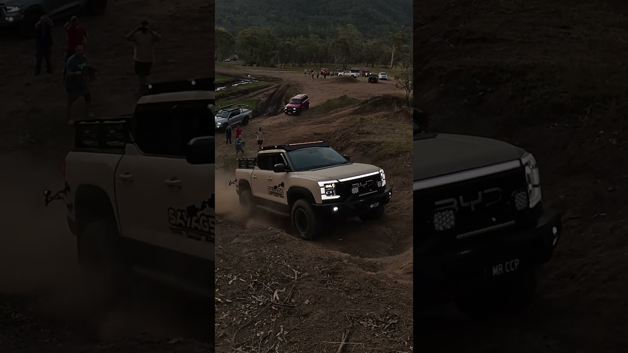 BYD Shark Climbs Quarry Hill at Janowen 4x4? #byd #4wd