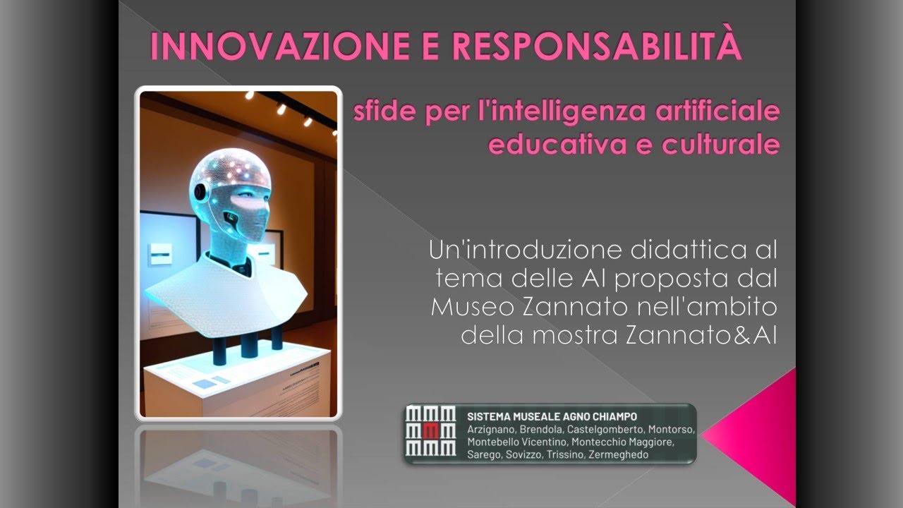 Intelligenza Artificiale Responsabile per la Cultura e l'Educazione