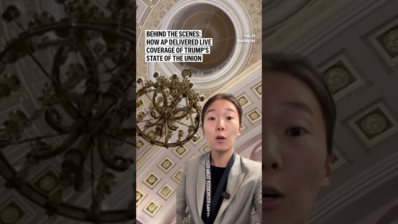 Behind the scenes: how AP delivered live coverage of Trump&rsquo;s State of the Union