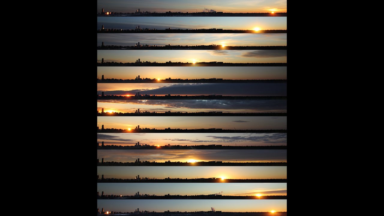 A Year of Sunrises