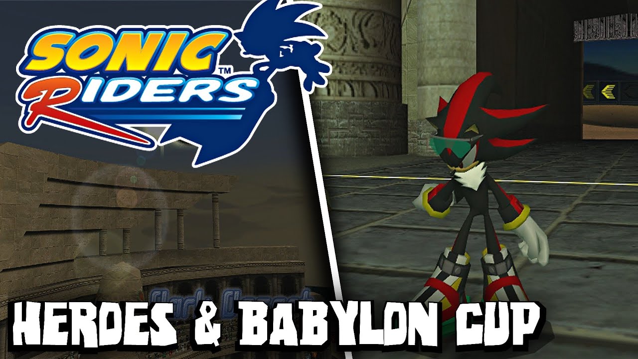 Sonic Riders - World Grand Prix: Heroes Cup & Babylon Cup (Shadow The Hedgehog)