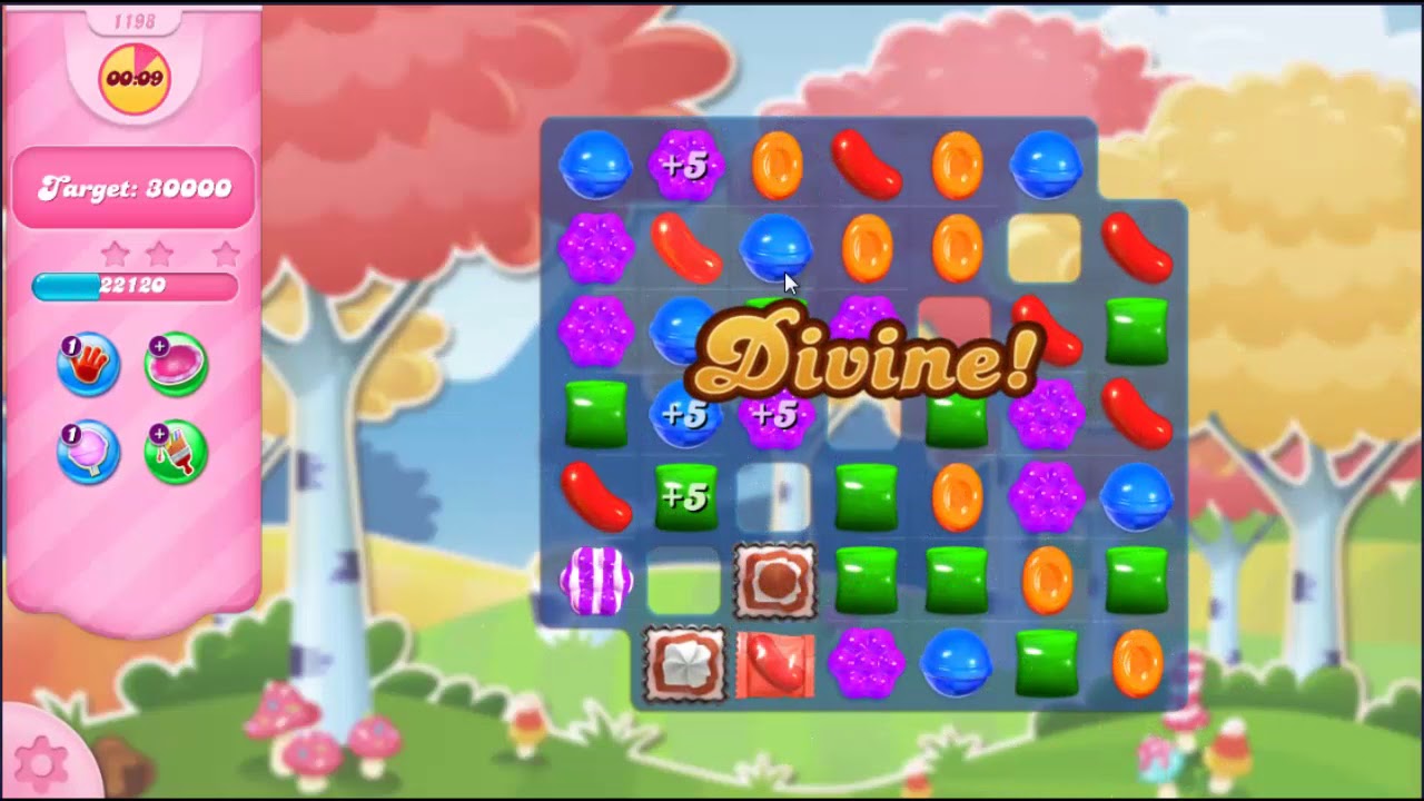 Candy Crush Saga Level 1198