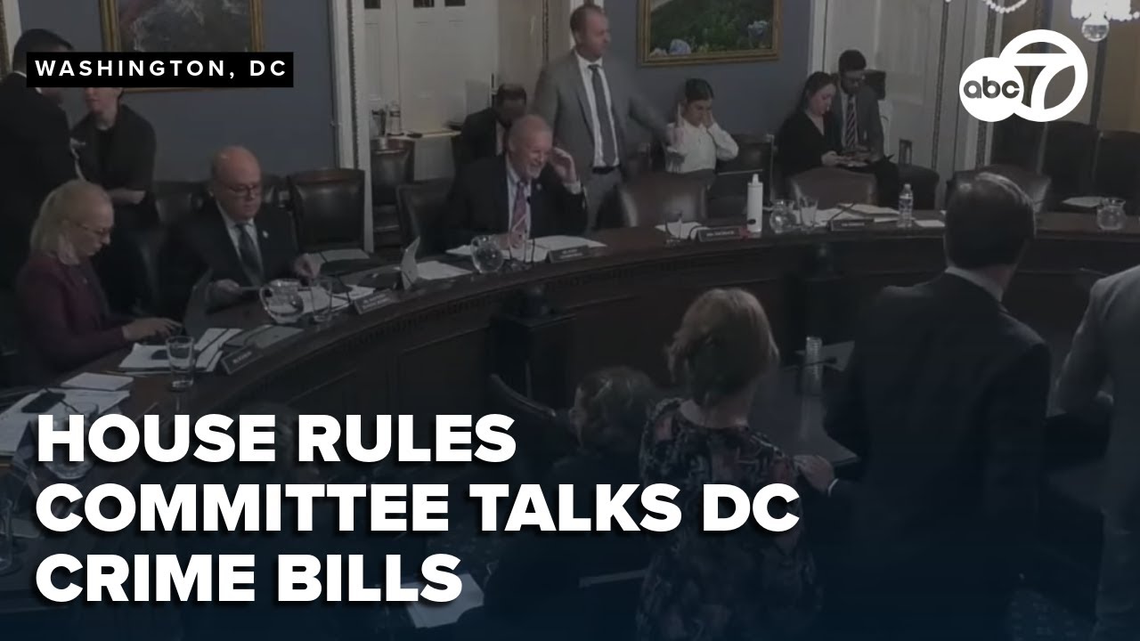 DC crime legislation debate happening live in Congress