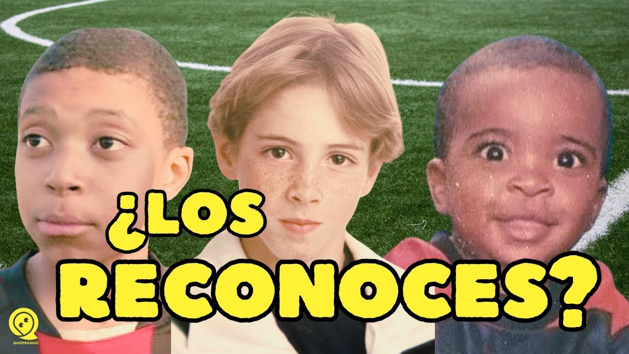 ¿Puedes acertar los 50 futbolistas con solo ver su foto de niño? 🤔| QuizProQuo Fútbol ⚽