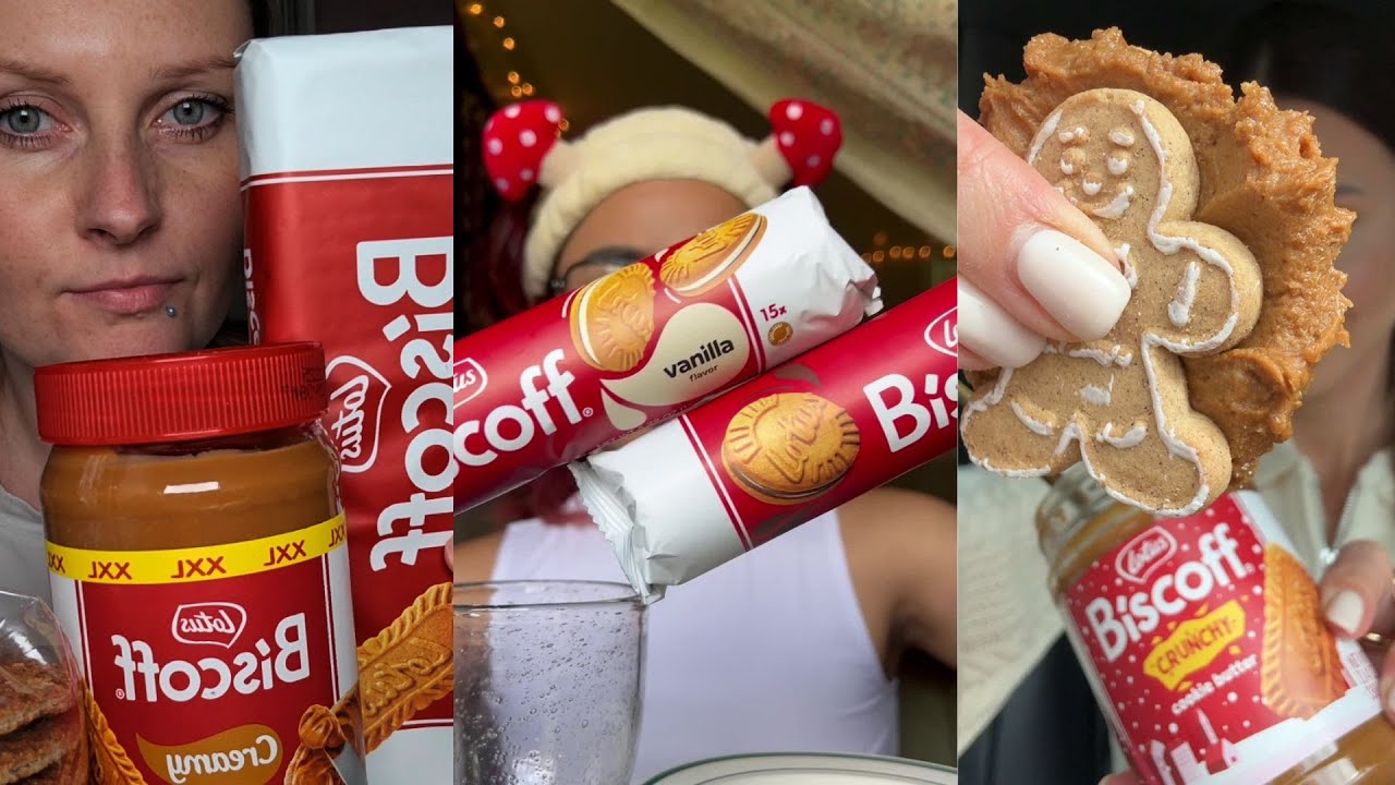 TIKTOK LOTUS BISCOFF PARTY MUKBANG