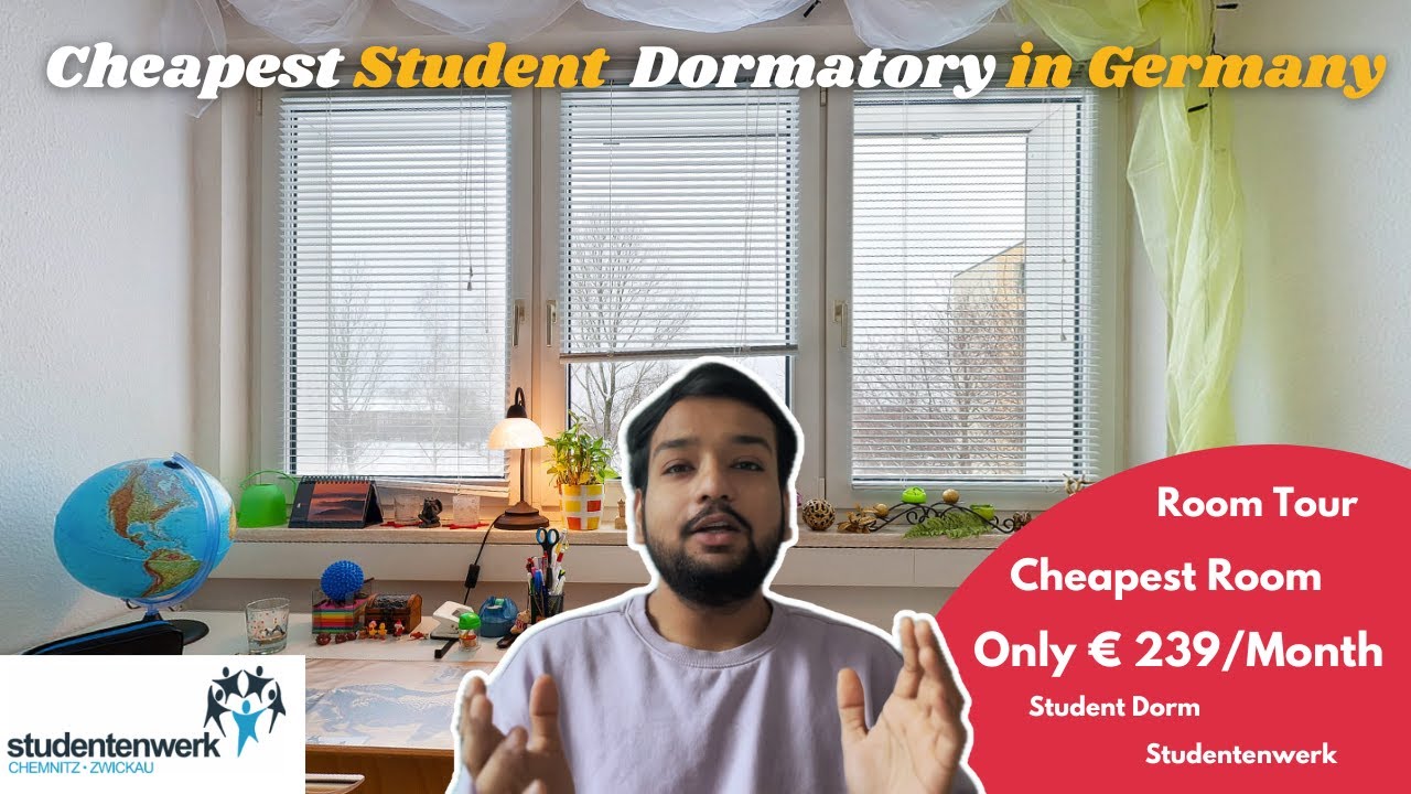 Apartment Tour in Germany | Cheapest Student Dormitory | € 239 Only | Indian in Germany
