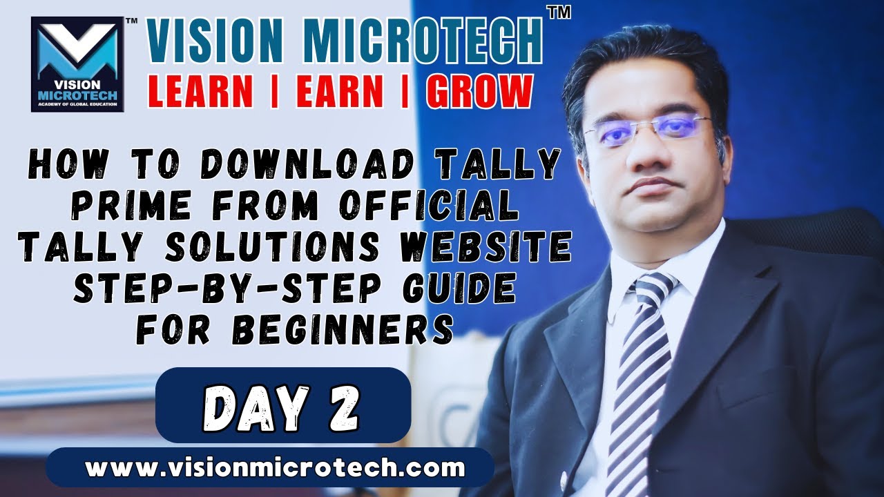 How to Download Tally Prime from Official Tally Solutions Website | Step-by-Step Guide for Beginners