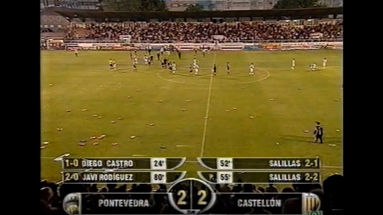 Pontevedra CF - CD Castellón (2-2) / Liguilla ascenso a 2ª Div. - 31 mayo 2003