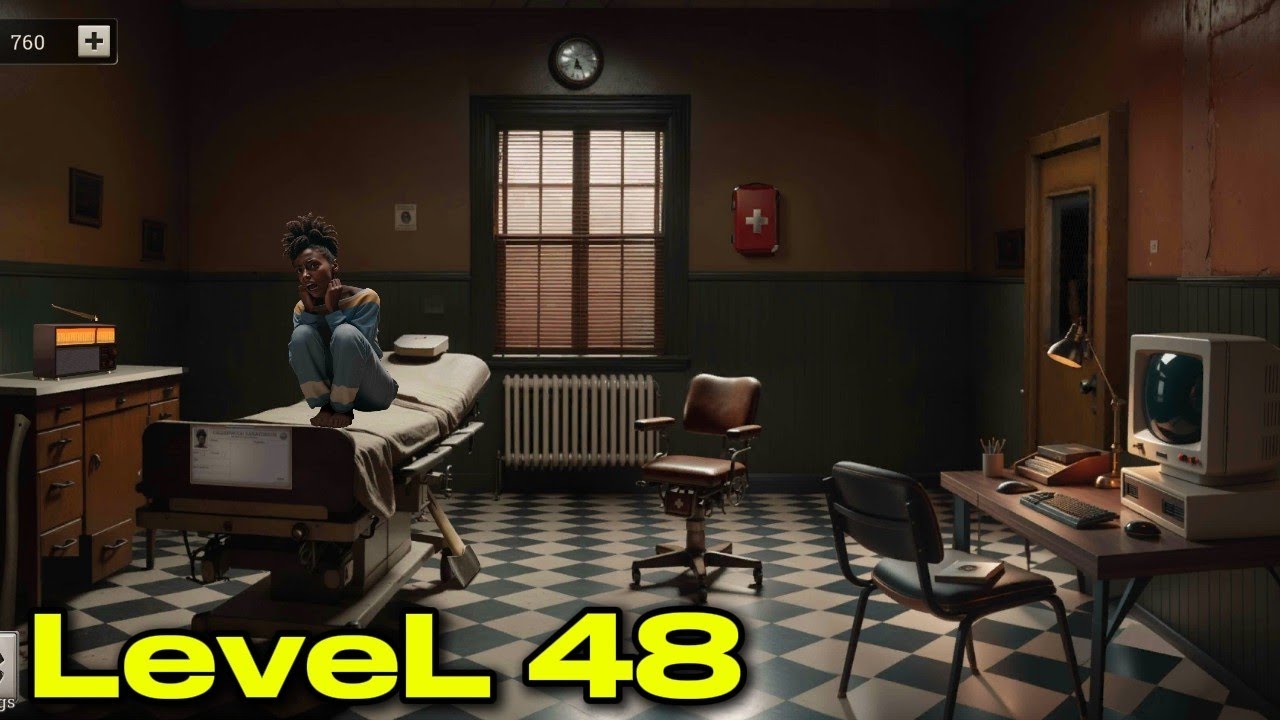 Escape from Mental Hospital Level 48 walkthrough solution 