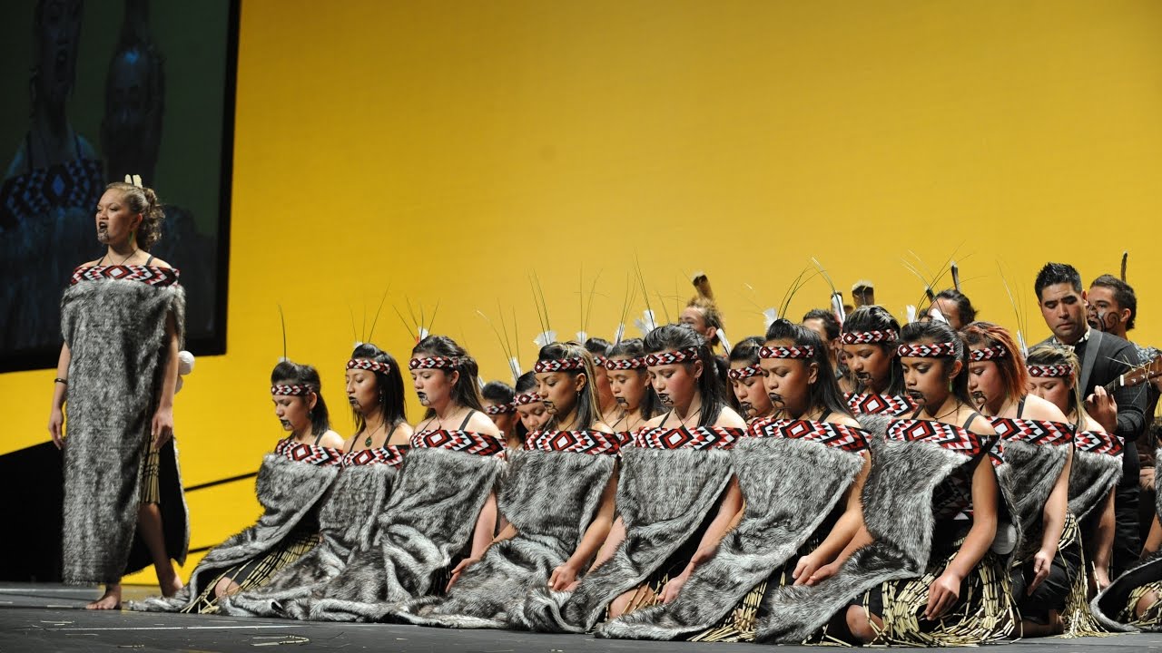 2008 Ngaruawahia High -  Kapa Haka Nationals - Stage Performance June 18